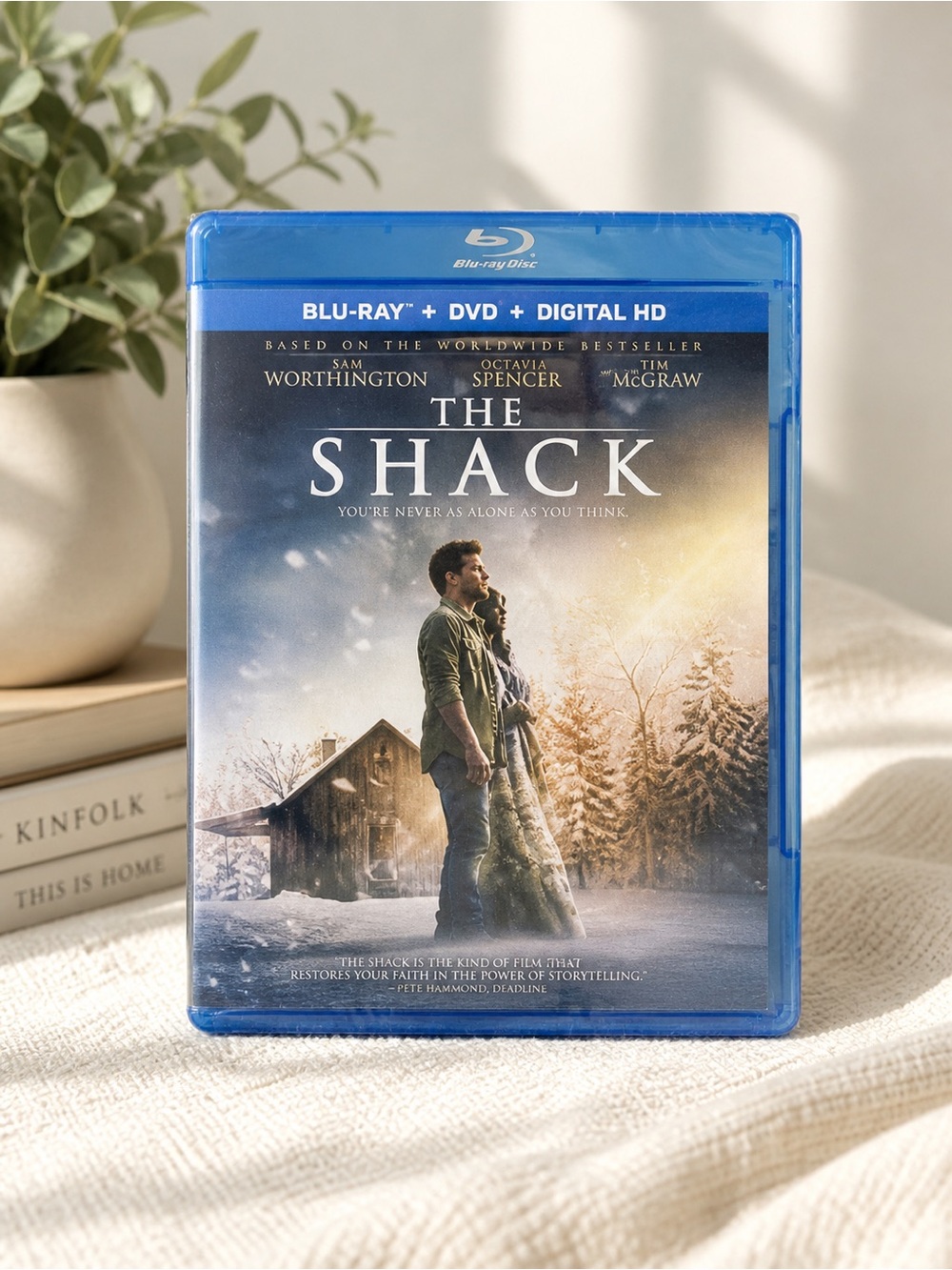 The Shack Blu-ray + DVD + Digital HD Combo Pack New Sealed Movie